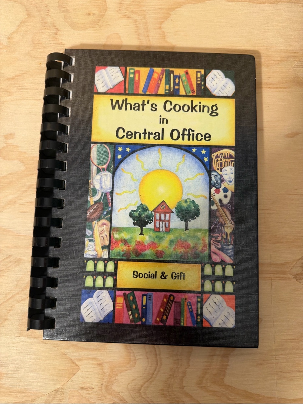 Spiral-Bound Recipe Cookbook -